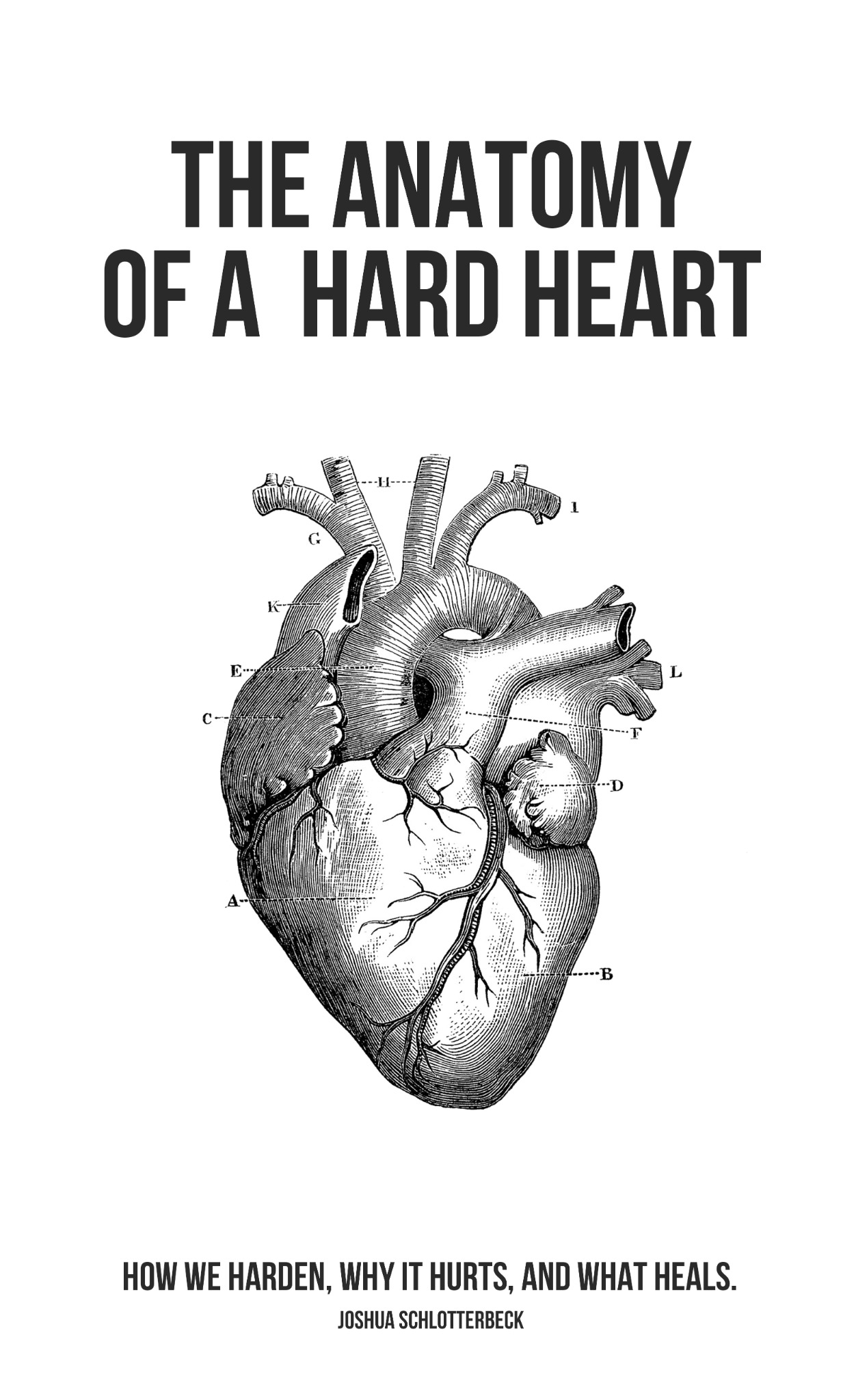 The Anatomy of a Hard Heart by Joshua Schlotterbeck book cover
